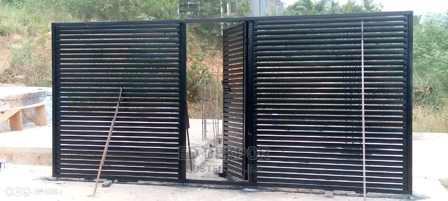 Transparent Metal Sliding Gate