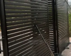 Transparent Metal Sliding Gate