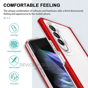 Blueo Trans. Hybrid Shockproof Case 4 Samsung Fold 3 Zflip3