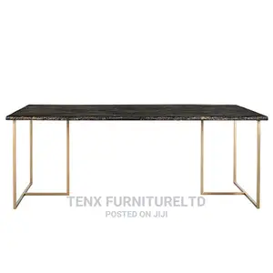 Dining Table With 8 Chair's (Belled)