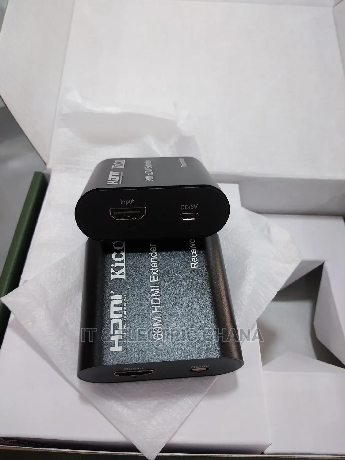 60m Hdmi Extender Over Cat6 With Micro Usb Port