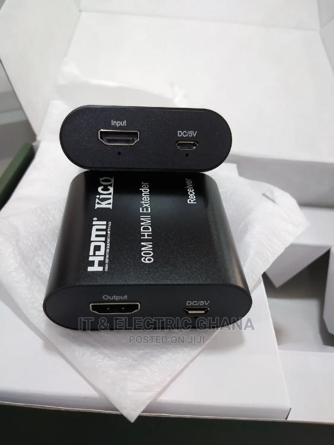 60m Hdmi Extender Over Cat6 With Micro Usb Port