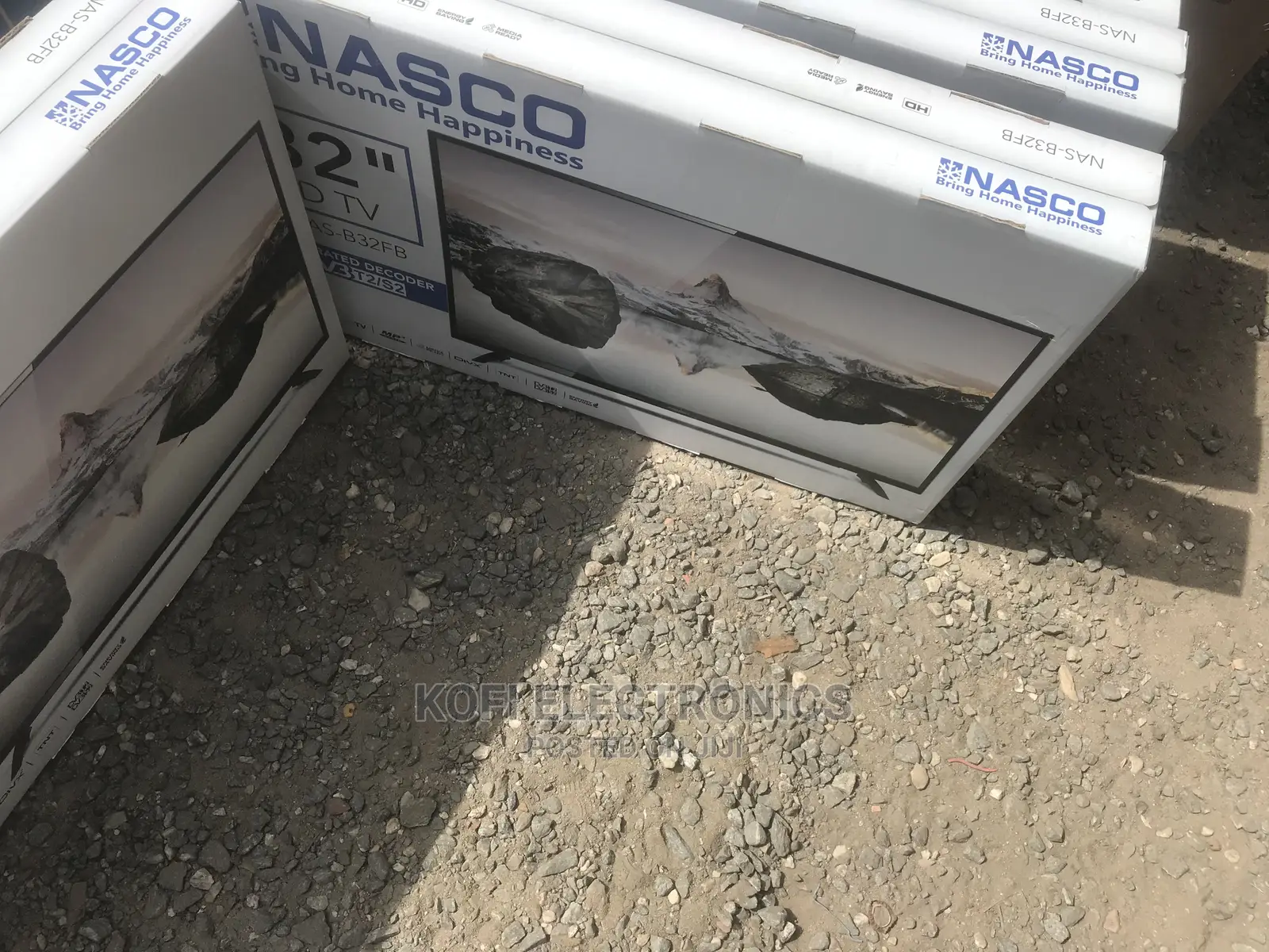 High Visual Quality Nasco NAS-B32FB Digital Satellite TV 32