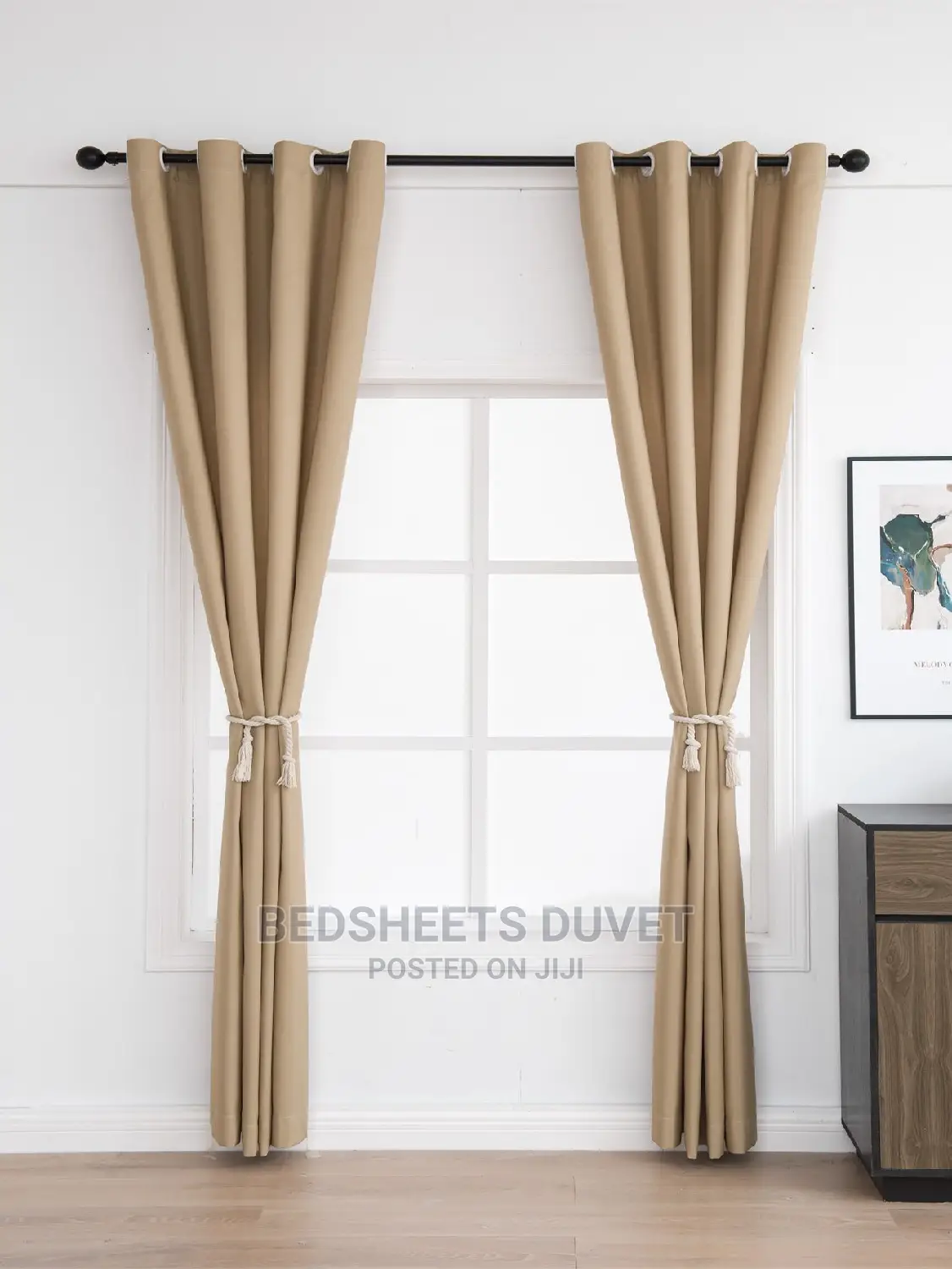 Light Gold Curtains