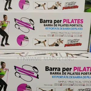 Exercising Barra Per Pilates