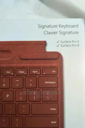 Microsoft Surface Pro 8, 9 and Pro X Signature Type Cover
