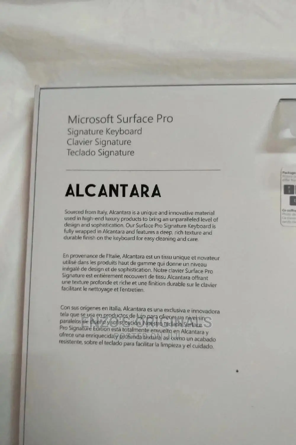 Microsoft Surface Pro 8, 9 and Pro X Signature Type Cover
