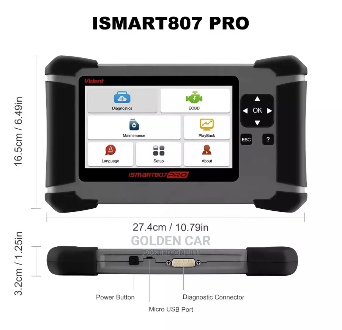 Vident Ismart 807 OBD Car Diagnostic Scanner