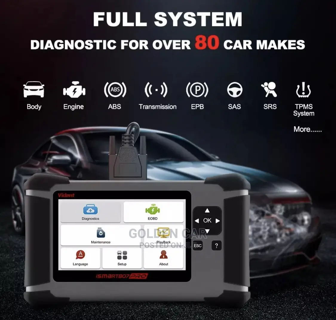 Vident Ismart 807 OBD Car Diagnostic Scanner
