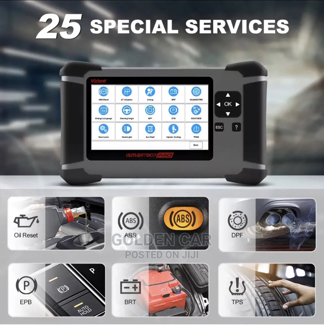 Vident Ismart 807 OBD Car Diagnostic Scanner