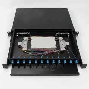12 Port Optical Fiber Terminal Box Fiber Patch Panel Sc Fc