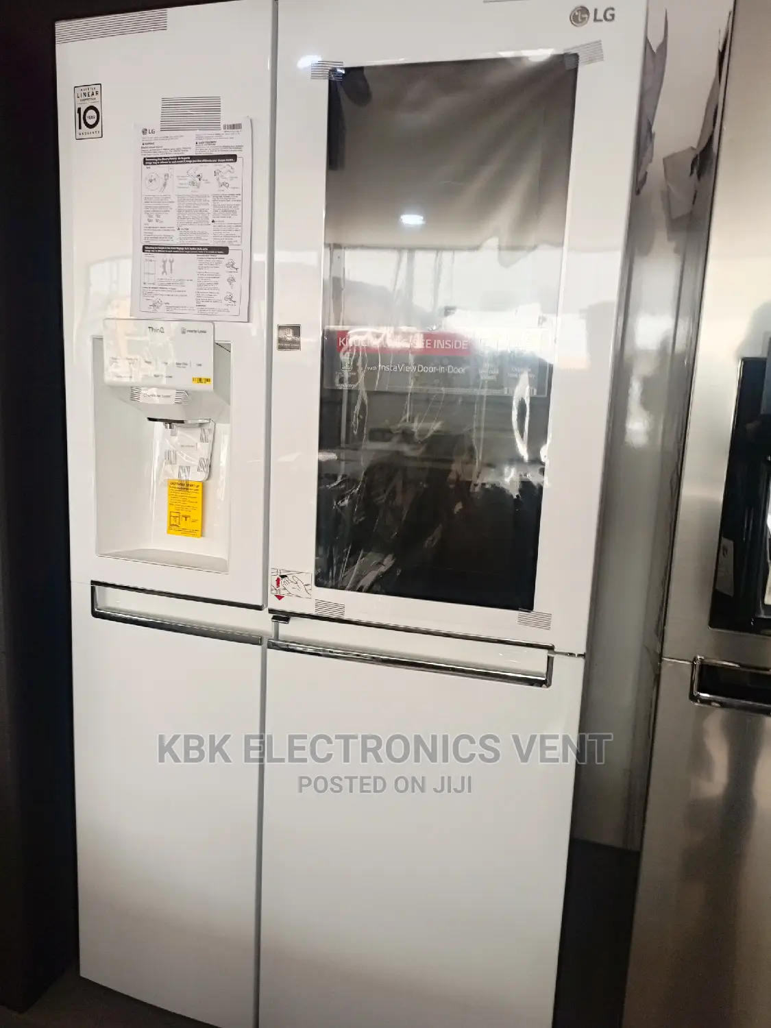 Lg Instaview 600ltr Knock Twice Side Refrigerator