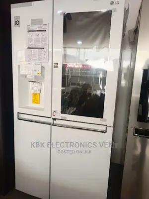 Lg Instaview 600ltr Knock Twice Side Refrigerator