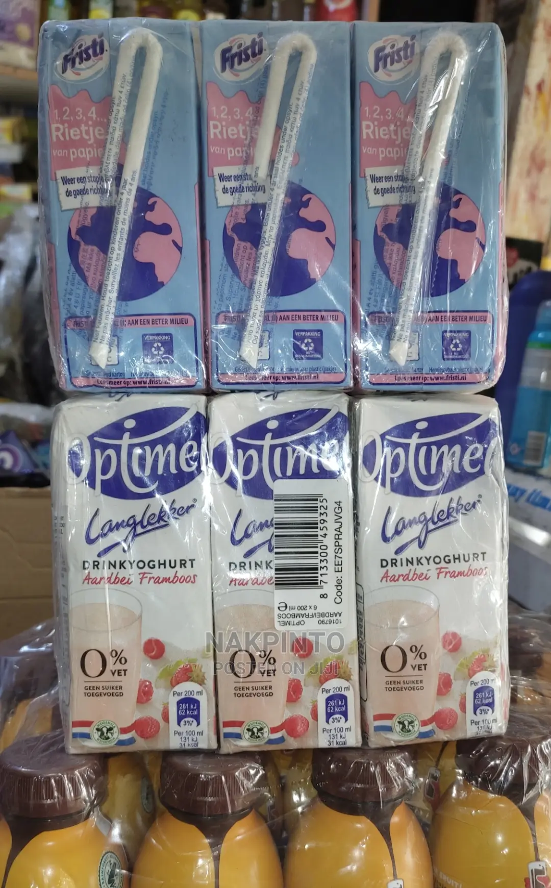 Chocomel (Chocolate Milk Drink) Fristi Yogurt