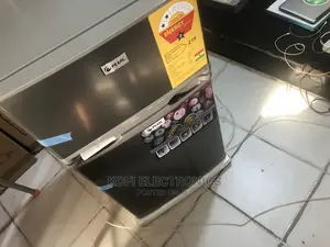 In Built Stabilizer Double Door Pearl Table Top Fridge