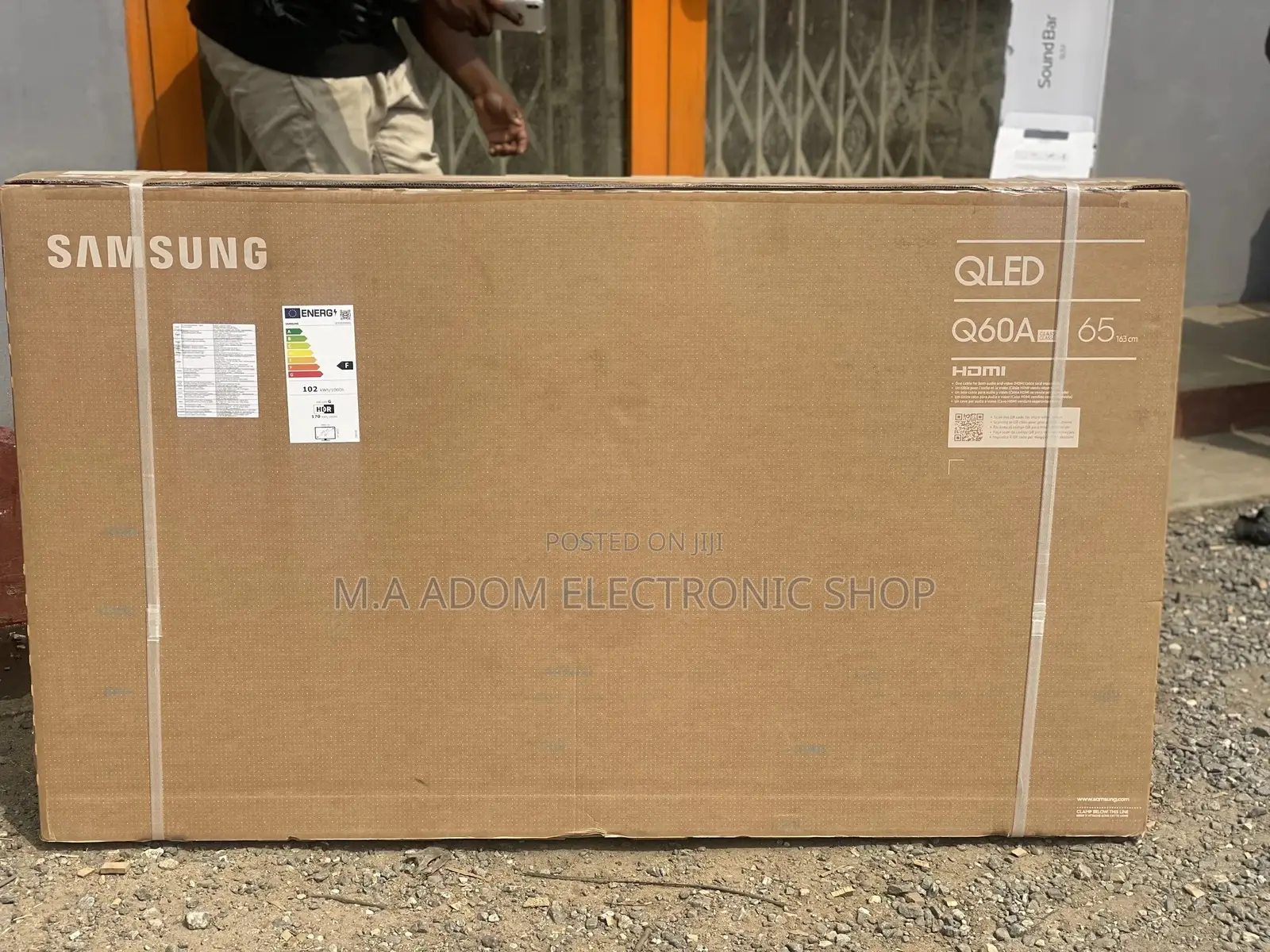 New 2021 Samsung 65” Q60A Quantom Dot Display Led Tv
