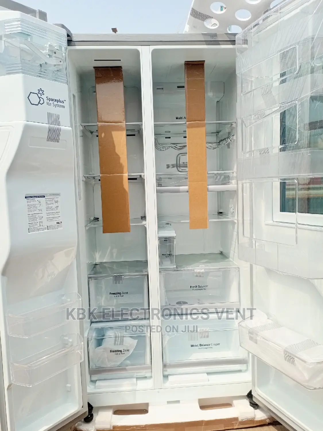 Lg 635ltr Instaview Silver Knock Twice Refrigerator