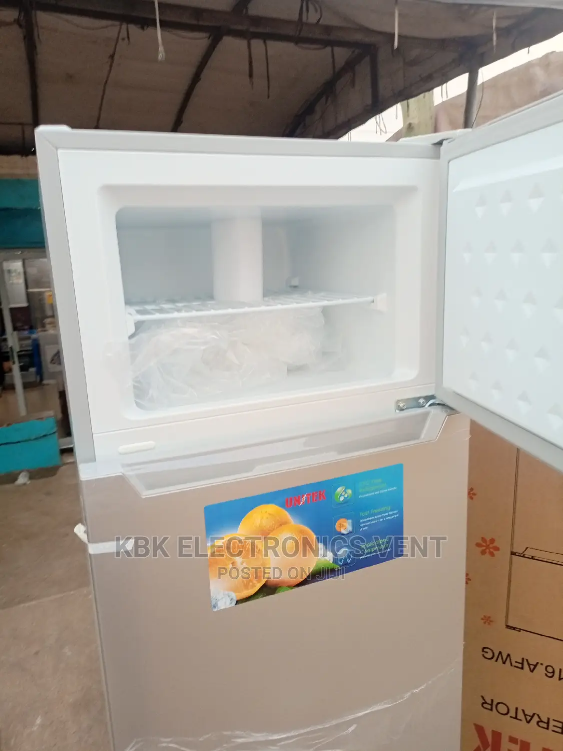 Unitek 210ltr Double Door Refrigerator