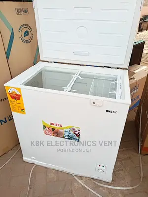Unitek 200ltr Chest Freezer+ Glass Cover