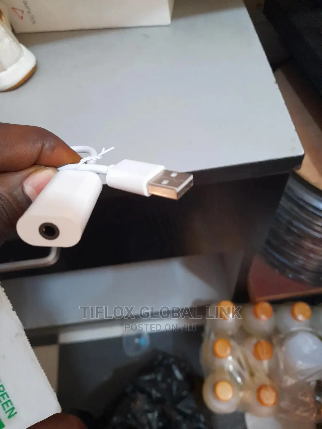Usb to Female Jack Adapter