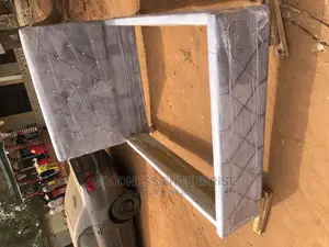 Foreign Fabric Bed Frame