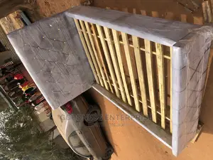 Foreign Fabric Bed Frame