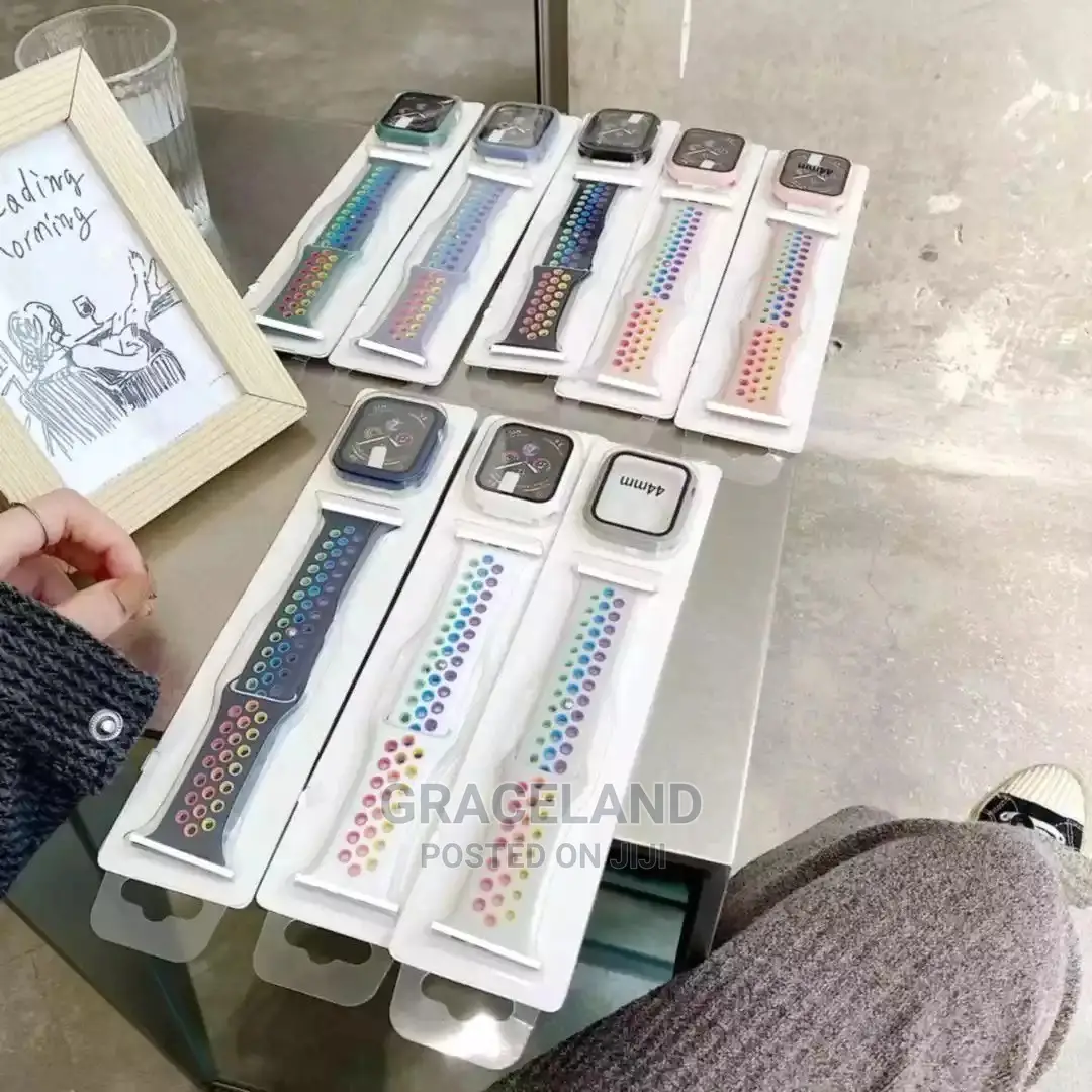 Case+Strap for Apple Watch Band 45mm 42mm 44mm 40mm 38mm