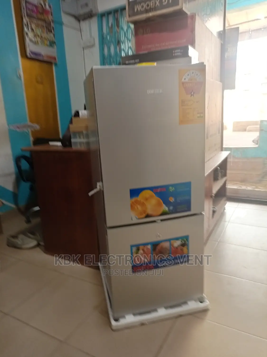 Unitek 120ltr Double Door Refrigerator