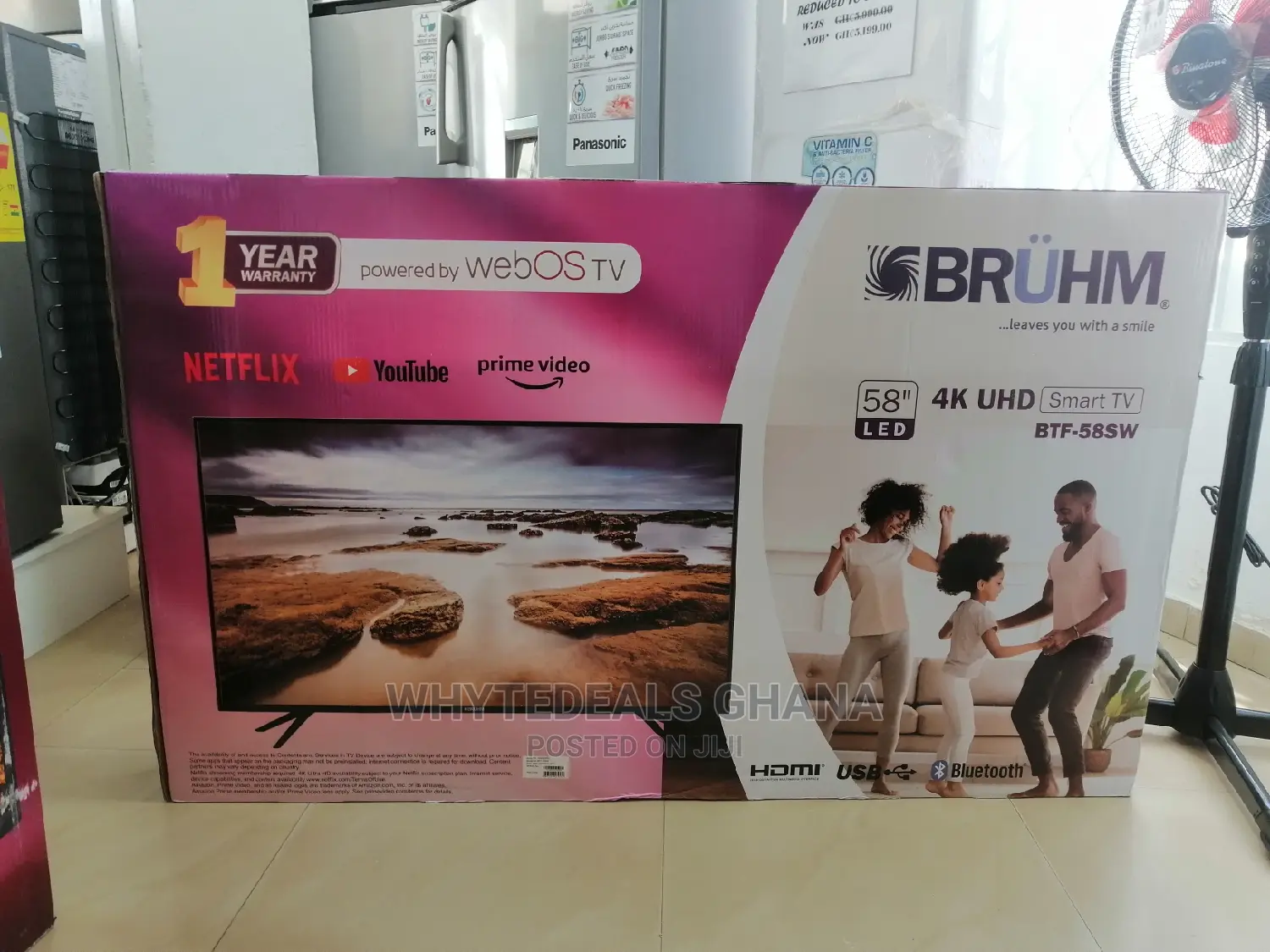 Vals Day Promo! Buy Bruhm 58'' and Get a Free Microwave