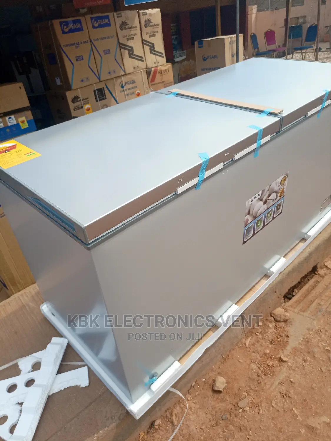 Nasco 600ltr Double Door Chest Freezer