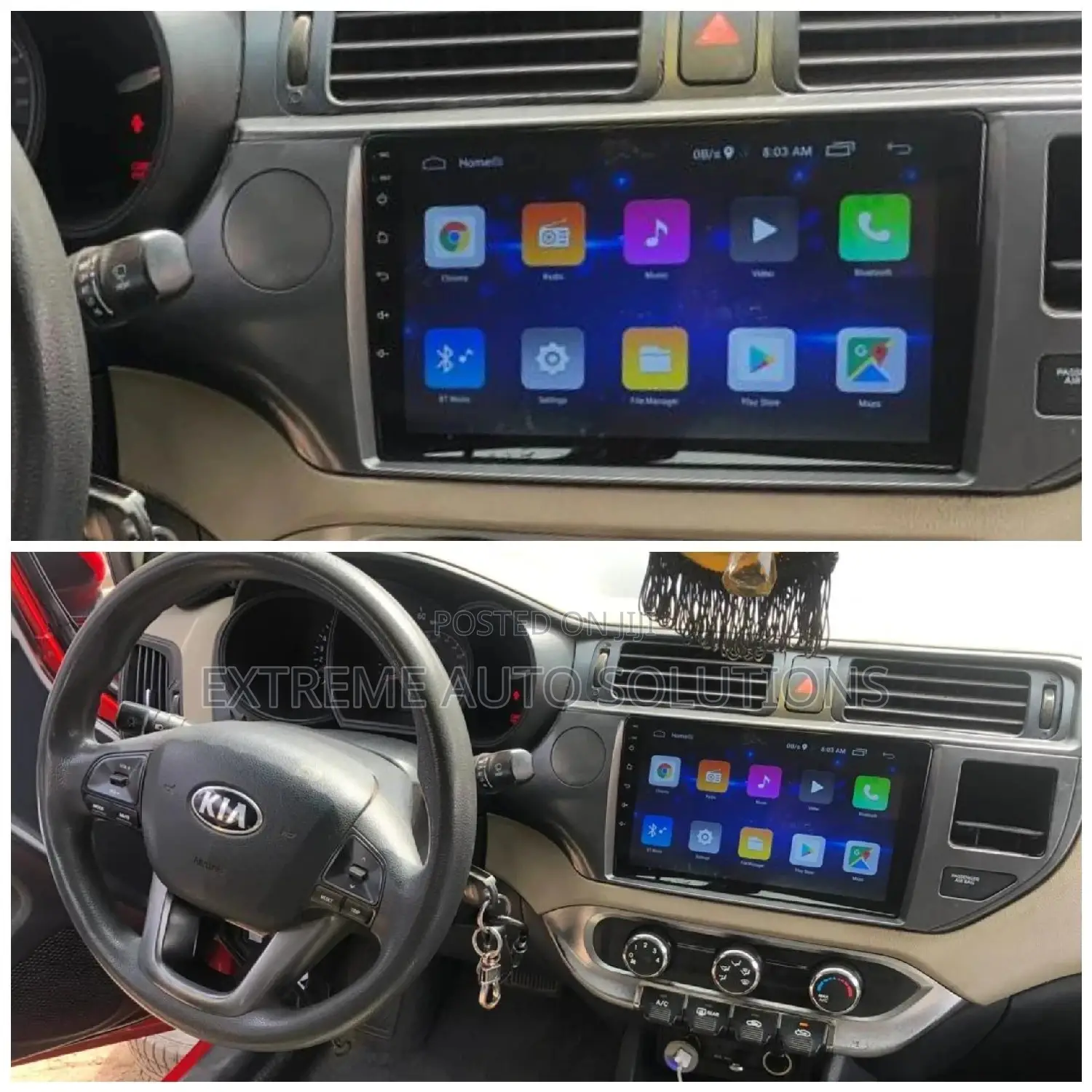 Kia Rio Android Tape