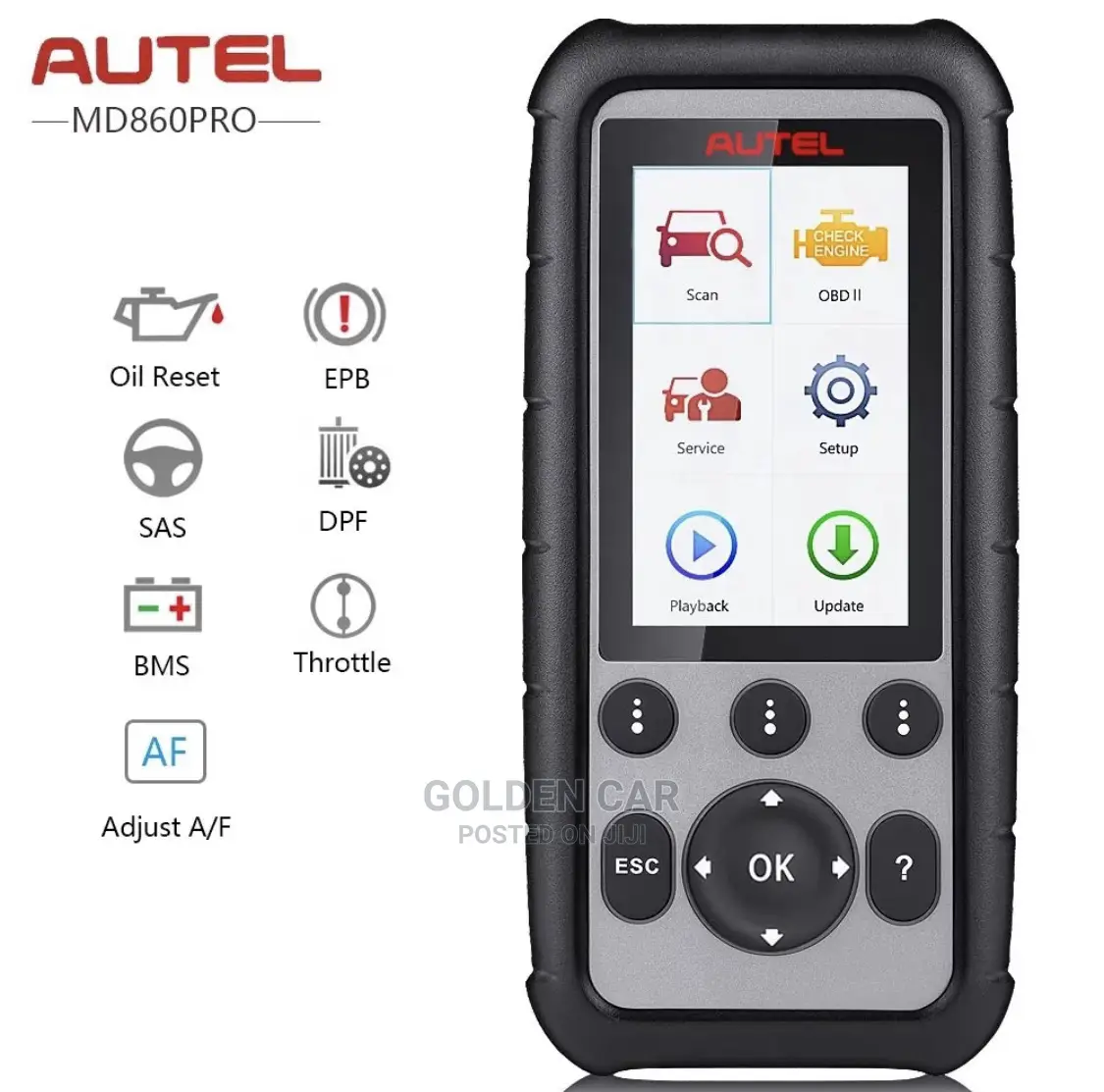 Autel Maxidiag Md806 Pro Obd Car Diagnostic Scanner