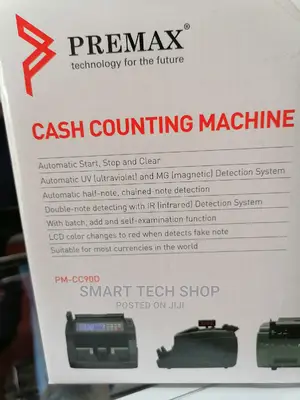 Premax Money Counting Machine With Counterfeit Detection