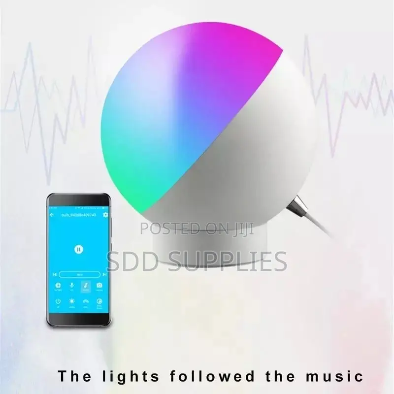 Quality 16 Million Colours Bedside Lamp Phone Control