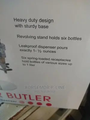 6 Pieces Bar Butler