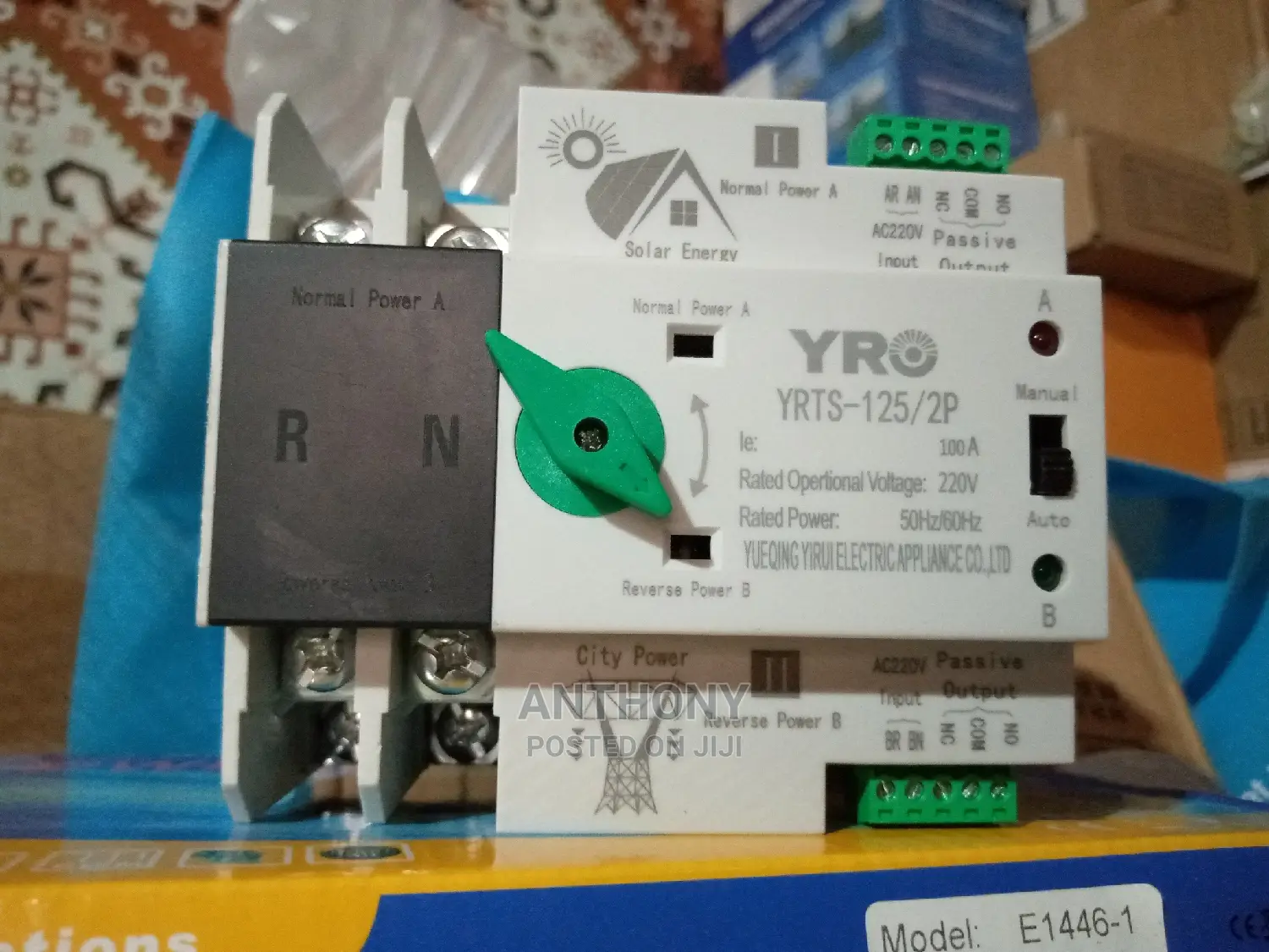 Automatic Transfer Switch Changeover ATS
