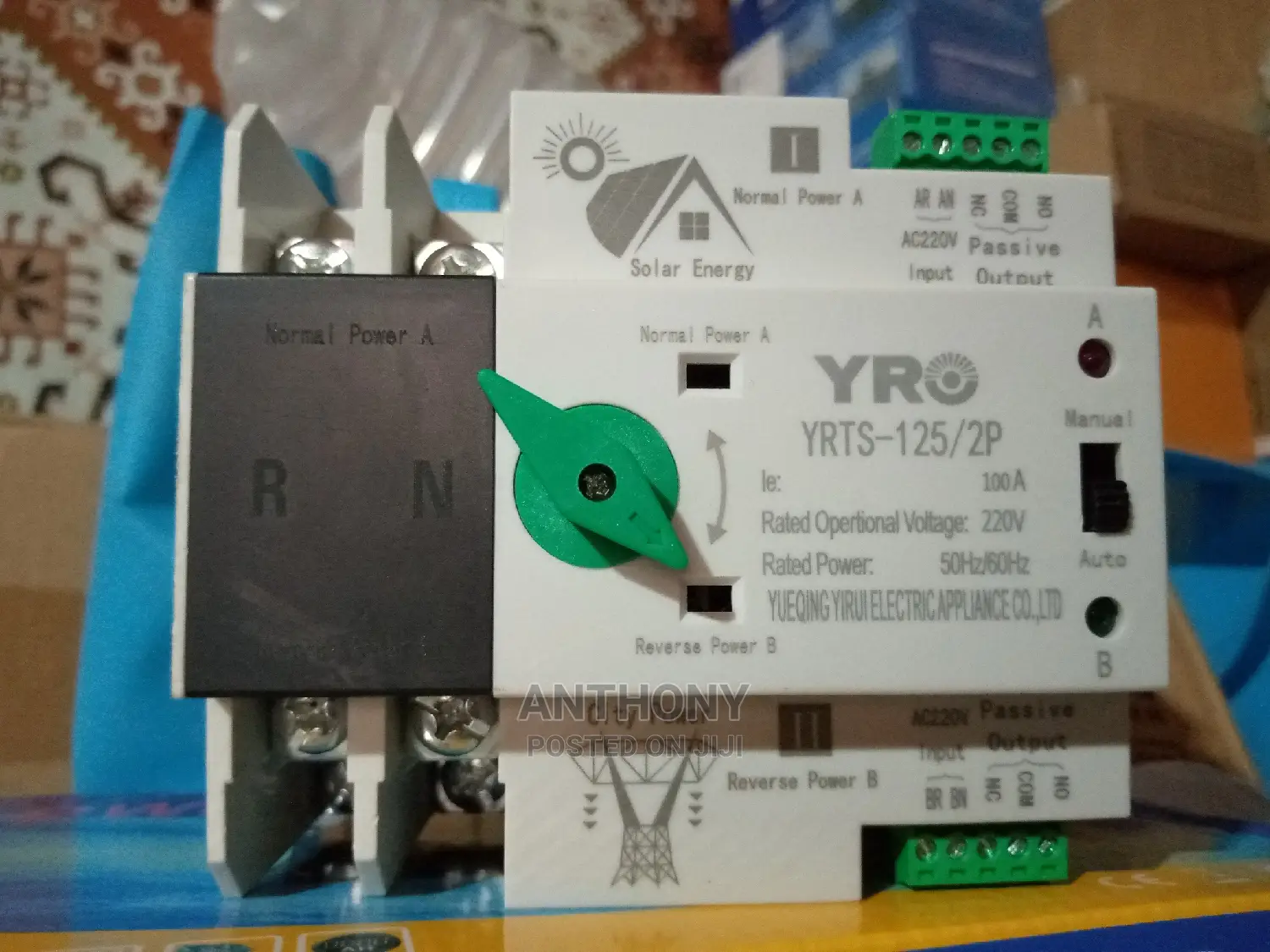Automatic Transfer Switch Changeover ATS
