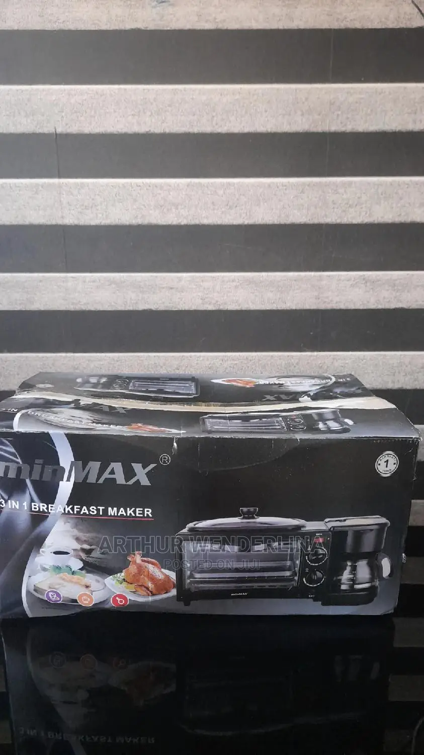3 in 1 Breakfast Maker ( Frying,Roasting , Making Coffee)