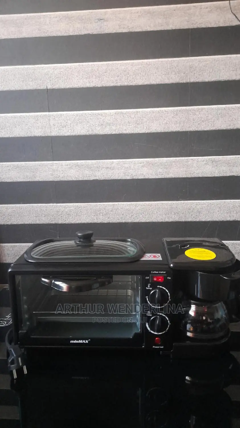 3 in 1 Breakfast Maker ( Frying,Roasting , Making Coffee)
