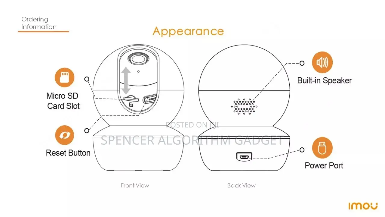 Dahua Imou Wireless Ip Camera 2mp