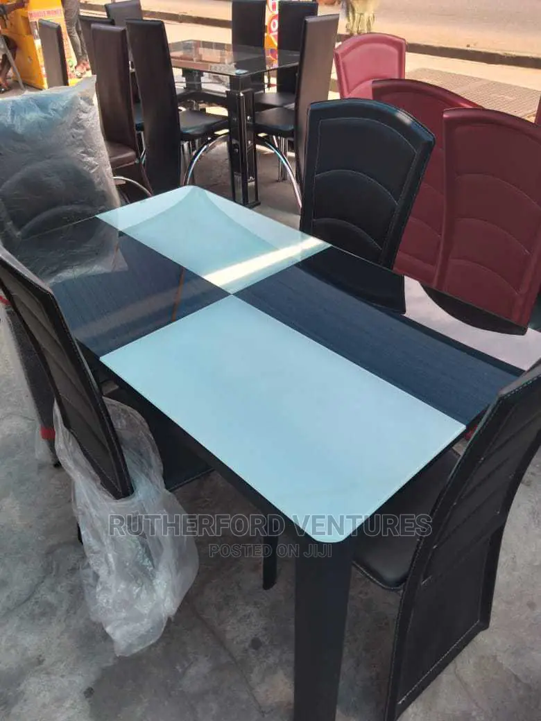 Glass Dining Table and Chairs