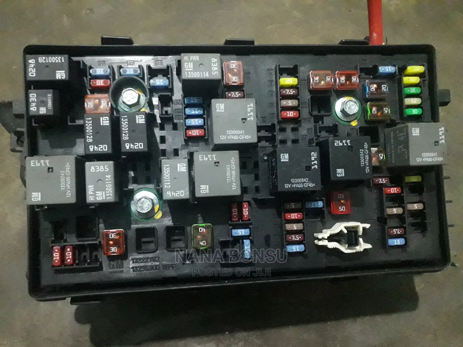 Chevrolet Cruze 1.8l Fuse Box