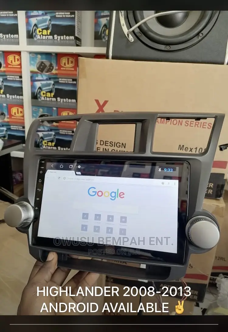 Toyota Highlander 2008-2013 Android Dvd