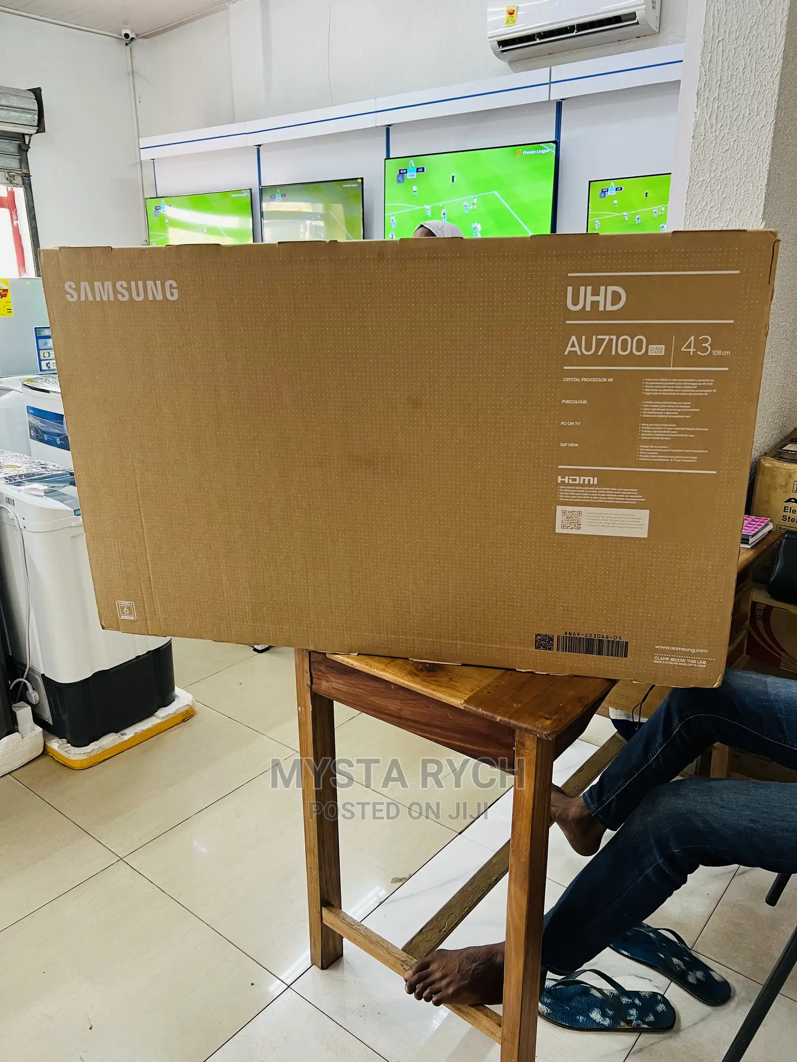 UK 43inch New SAMSUNG 4K Smart Satellite Tv-2021