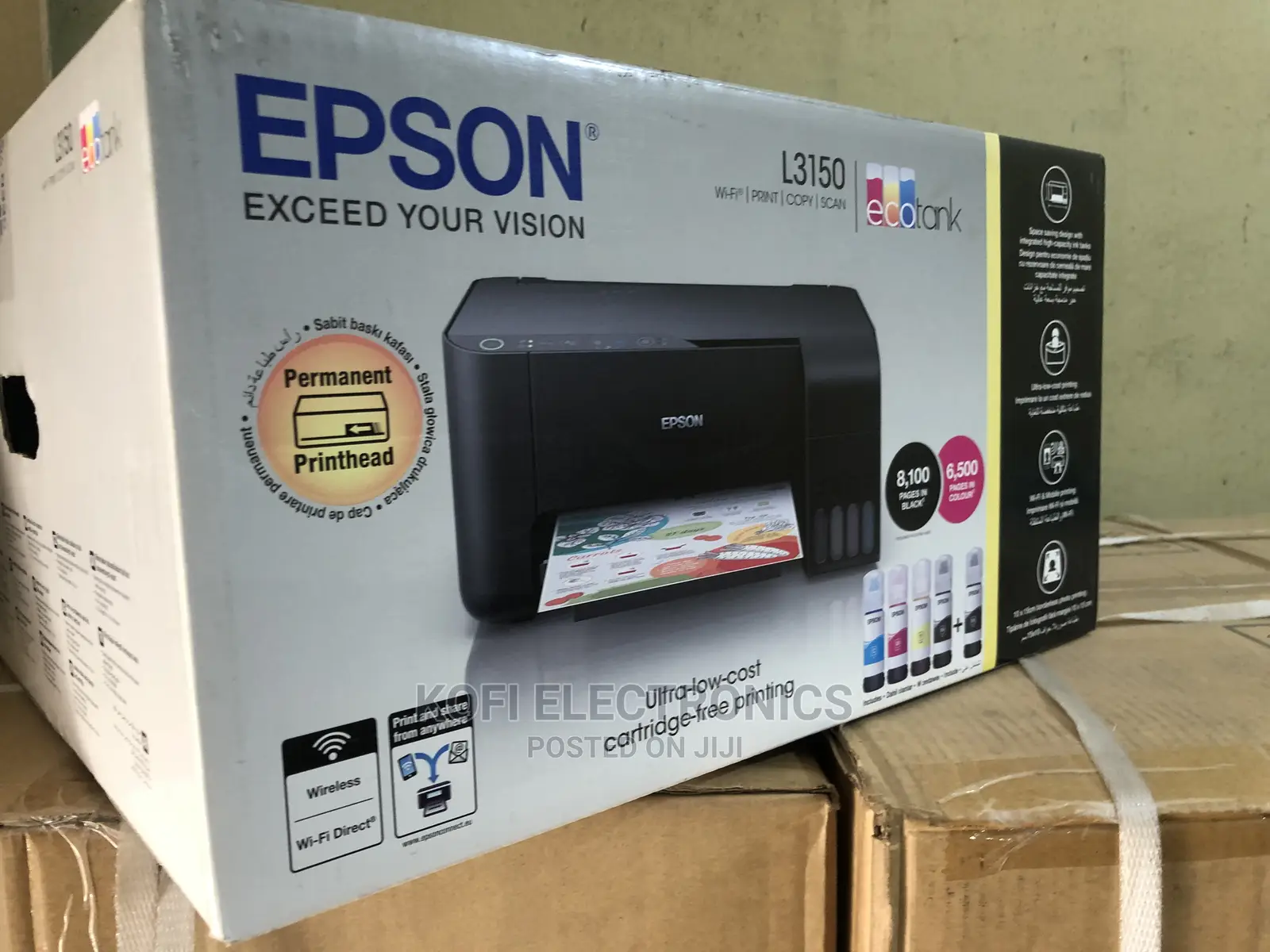 3-In-1 Is Easy-To-Use Epson ECOTANK L3150