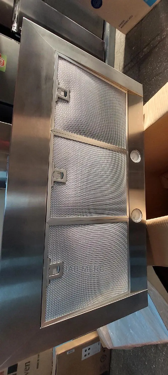 Midea 90cm Hood Extractor T Shape Stainless Steel New