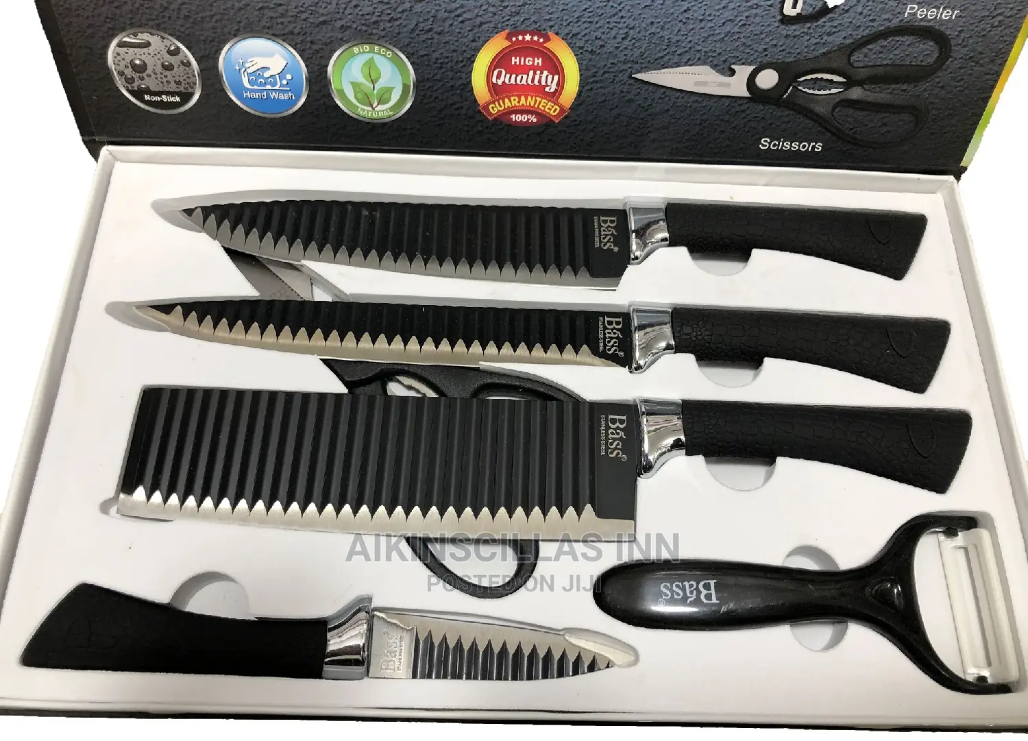 Bass 6pcs Knife Set