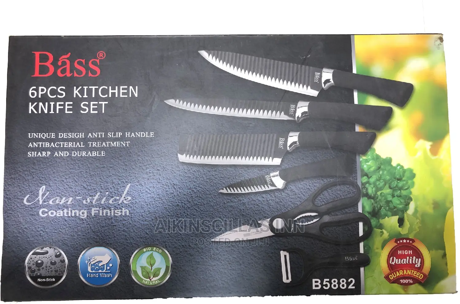 Bass 6pcs Knife Set