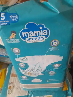 Mamia Diapers Size 3 Midi Nappies Jumbo Bag 98 PACK