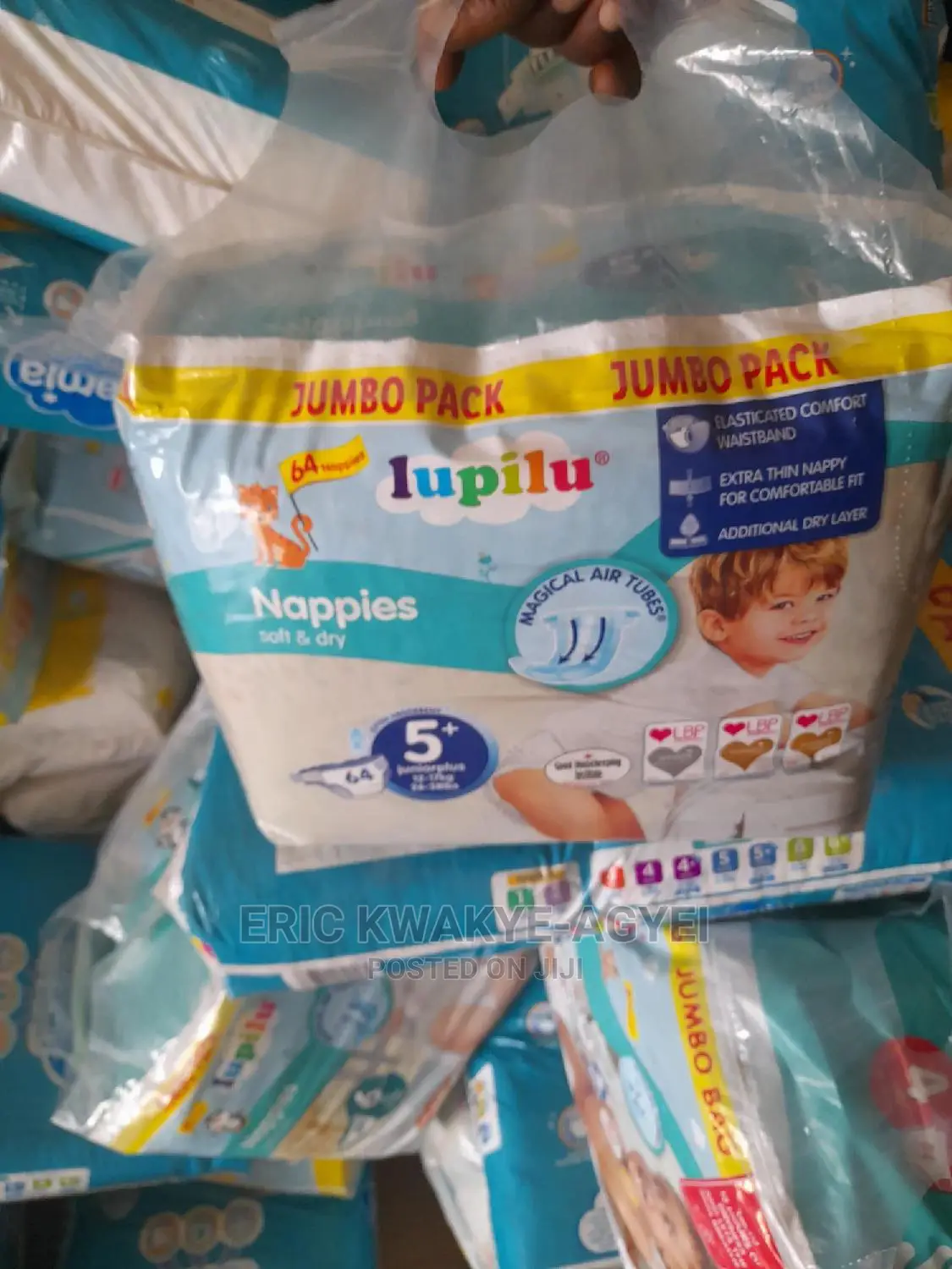 Lupilu Size 3 Midi Nappies Jumbo Bag 98 PACK